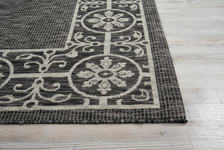 Nourison Garden Party GRD03 Charcoal Area Rug