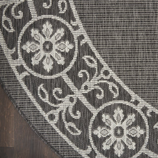 Nourison Garden Party GRD03 Charcoal Area Rug