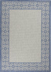 Nourison Garden Party GRD03 Ivory Blue Area Rug