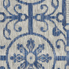 Nourison Garden Party GRD03 Ivory Blue Area Rug