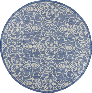 Nourison Garden Party GRD04 Denim Area Rug