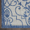 Nourison Garden Party GRD04 Ivory Blue Area Rug