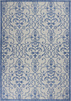 Nourison Garden Party GRD04 Ivory Blue Area Rug