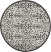 Nourison Garden Party GRD04 Ivory/Charcoal Area Rug