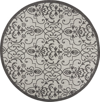 Nourison Garden Party GRD04 Ivory/Charcoal Area Rug