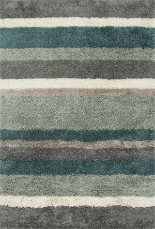 Loloi Garden Shag GN-05 Spa / Multi Area Rug 