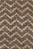 Chandra Grecco GRE-51201 Brown/Tan Area Rug Close Up