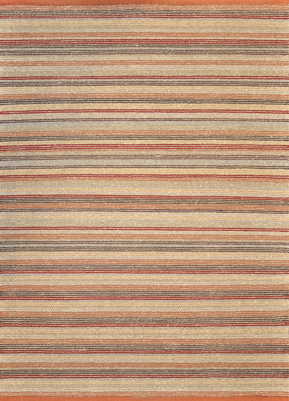 Loloi Green Valley GV-02 Terracotta Strp Area Rug