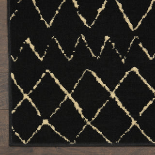 Nourison Grafix GRF04 Black Area Rug