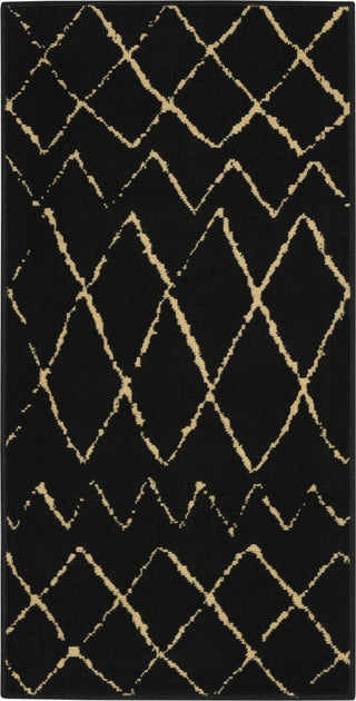 Nourison Grafix GRF04 Black Area Rug