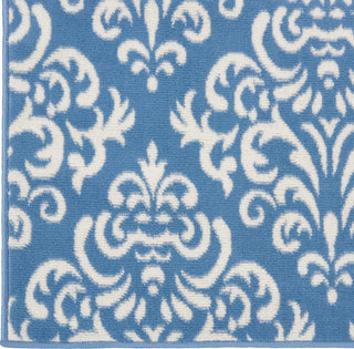 Nourison Grafix GRF06 Blue Area Rug