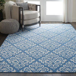 Nourison Grafix GRF06 Blue Area Rug