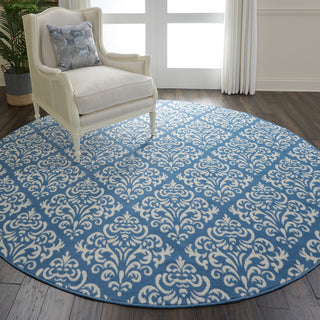 Nourison Grafix GRF06 Blue Area Rug