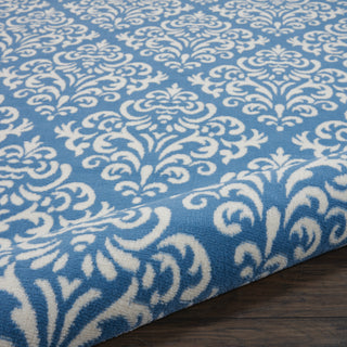 Nourison Grafix GRF06 Blue Area Rug