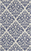 Nourison Grafix GRF06 White Blue Area Rug