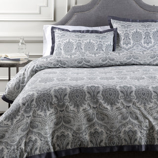 Surya Griffin GRF-1000 Gray Bedding Twin Duvet