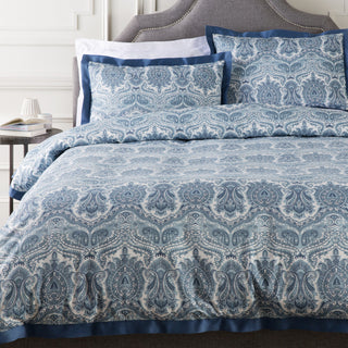 Surya Griffin GRF-1001 Blue Bedding Twin Duvet