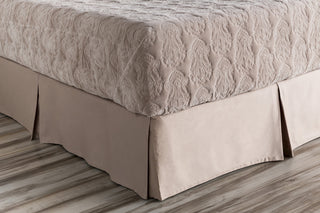 Surya Griffin GRF-1002 Neutral Bedding Twin Bed Skirt