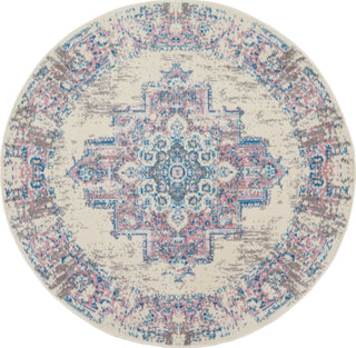 Nourison Grafix GRF14 Ivory/Pink Area Rug