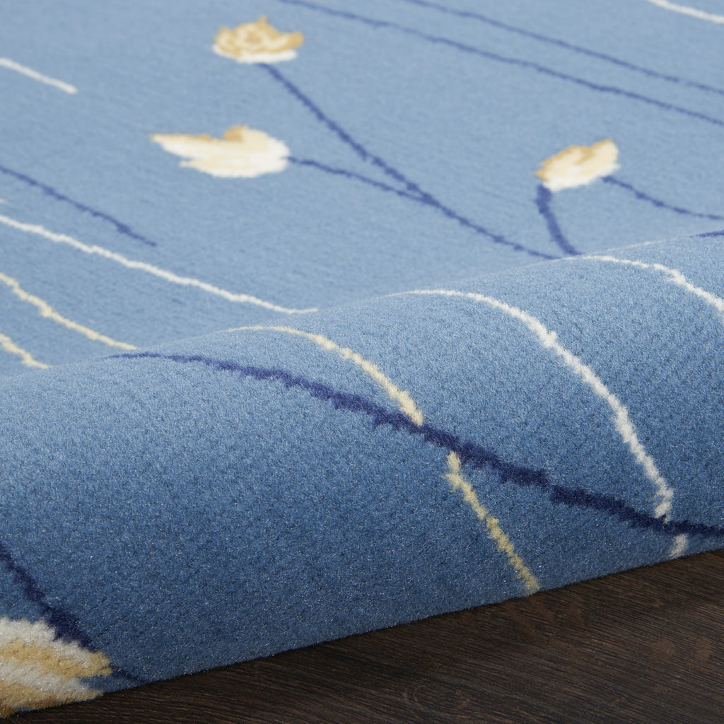 Grafix GRF15 Light Blue Area Rug by Nourison – Incredible Rugs and Decor