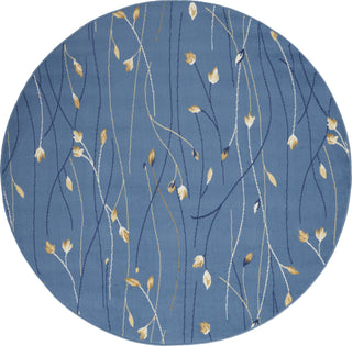 Grafix GRF15 Light Blue Area Rug by Nourison