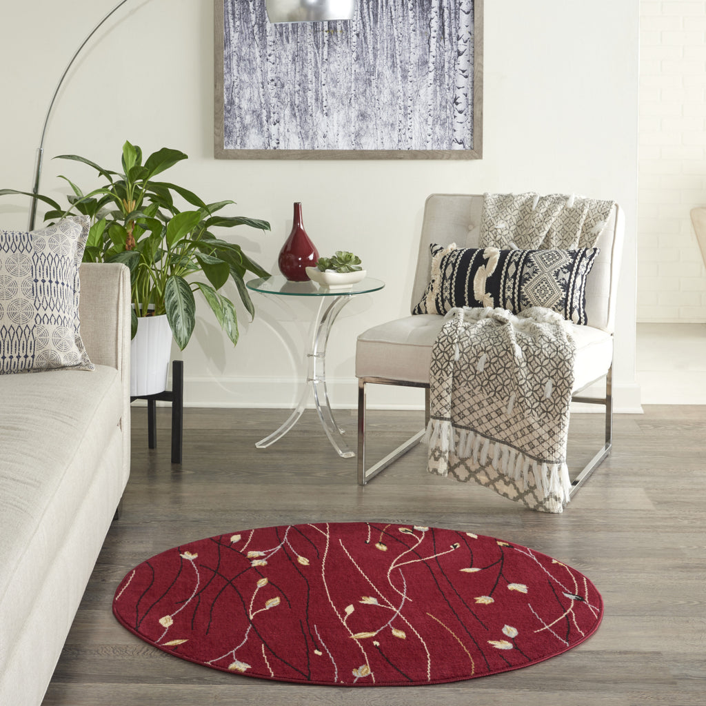 Nourison Grafix GRF15 Red Area Rug – Incredible Rugs and Decor