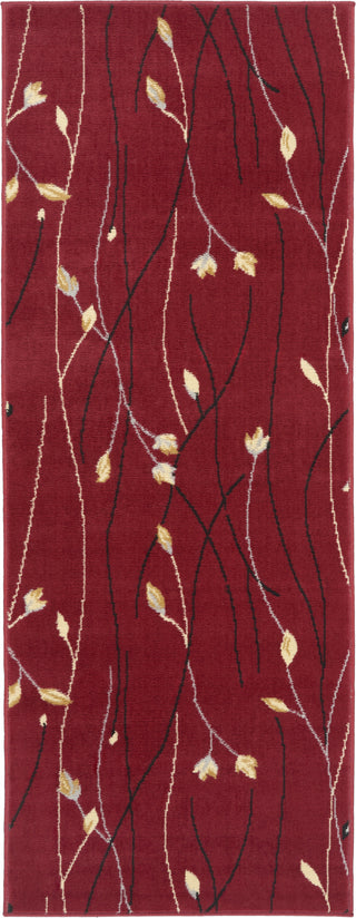 Nourison Grafix GRF15 Red Area Rug Runner 