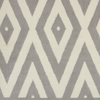 Nourison Grafix GRF18 White/Grey Area Rug