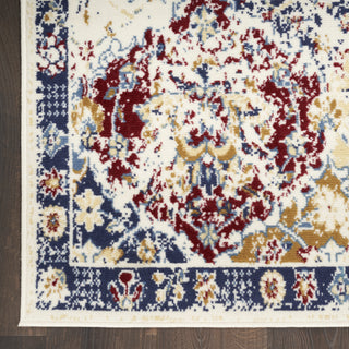 Nourison Grafix GRF31 Blue/Multicolor Area Rug Main Image