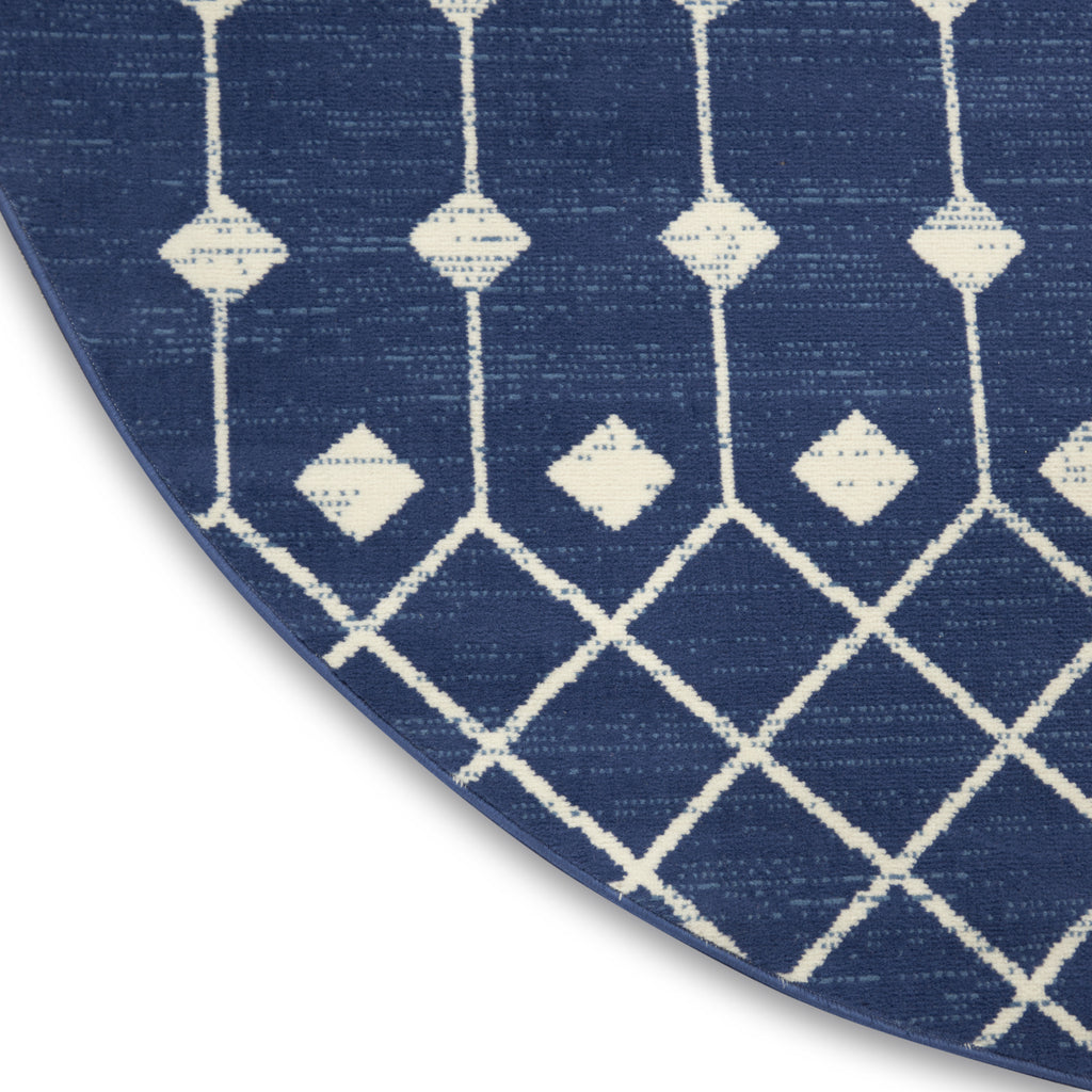 Grafix GRF37 Navy Area Rug by Nourison Room Image Feature