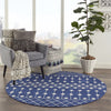 Grafix GRF37 Navy Area Rug by Nourison