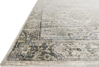 Loloi Griffin GF-06 Grey/Gold Area Rug Corner Shot Feature