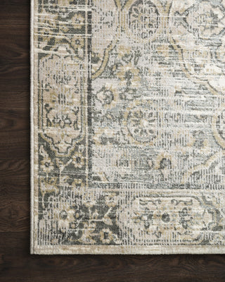 Loloi Griffin GF-06 Grey/Gold Area Rug Room Scene