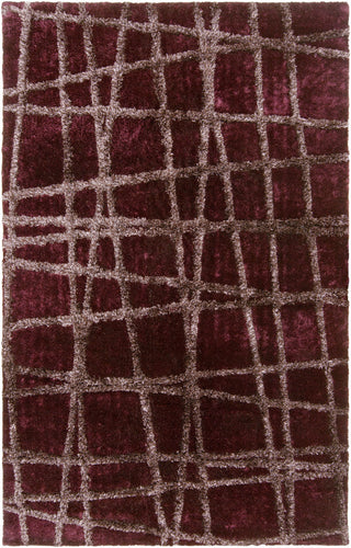 Surya Graph GRP-2000 Eggplant Area Rug 5' x 8'