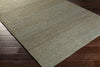 Surya Grasshopper GRS-2002 Slate Hand Woven Area Rug 5x8 Corner