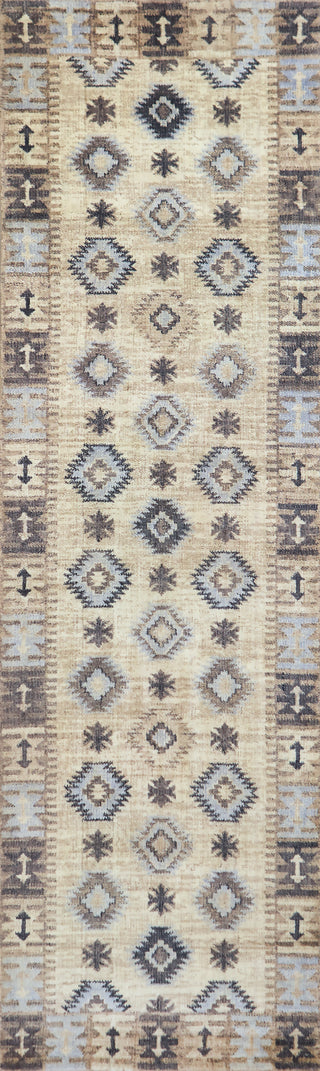 Rizzy Gossamer GS6185 Beige Area Rug Runner Shot