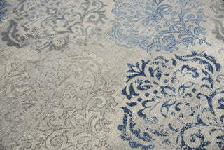 Rizzy Gossamer GS6730 Light Gray Area Rug Close-up Shot