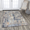 Rizzy Gossamer GS6770 Gray Area Rug Lifestyle Shot Feature