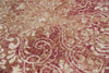 Rizzy Gossamer GS6780 Red Area Rug Close-up Shot