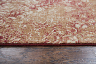 Rizzy Gossamer GS6780 Red Area Rug Close-up Shot