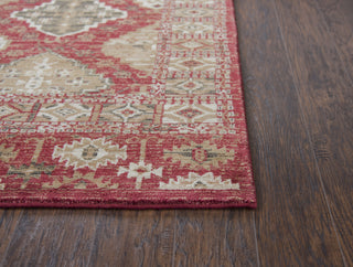 Rizzy Gossamer GS6784 Red Area Rug Corner Shot