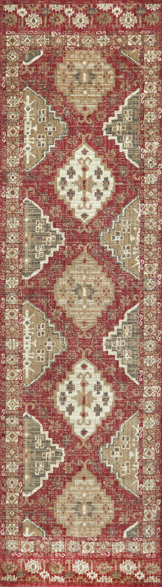 Rizzy Gossamer GS6784 Red Area Rug Runner Shot