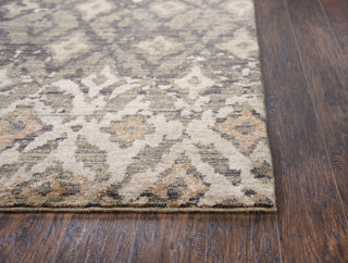 Rizzy Gossamer GS6795 Brown Area Rug Corner Shot