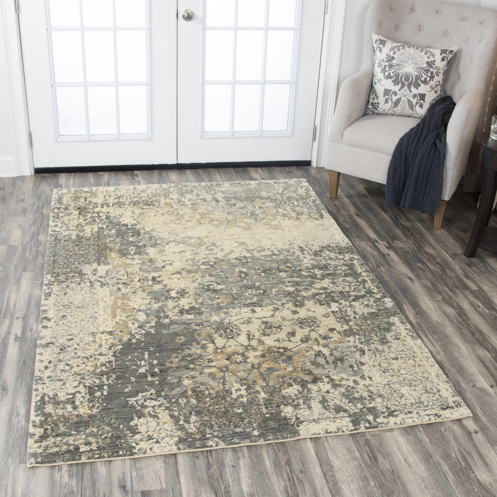 Rizzy Gossamer GS6799 Beige Area Rug Lifestyle Shot Feature