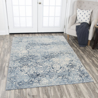 Rizzy Gossamer GS6816 Light Blue Area Rug Room Scene  Featured