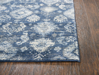 Rizzy Gossamer GS6827 Blue Area Rug Corner Shot