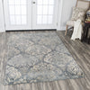 Rizzy Gossamer GS7220 Gray Area Rug Lifestyle Shot Feature