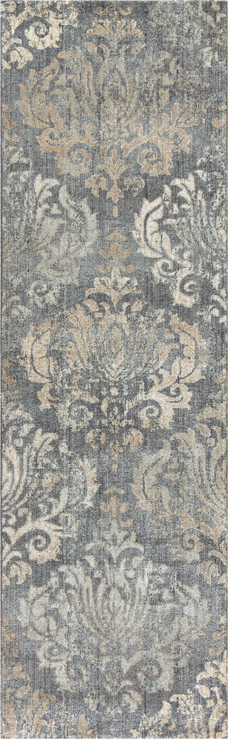 Rizzy Gossamer GS7220 Gray Area Rug Runner Shot