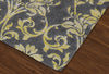 Dalyn Grand Tour GT501 Pewter Area Rug Closeup