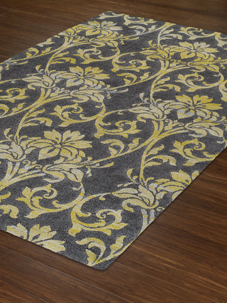 Dalyn Grand Tour GT501 Pewter Area Rug Floor Shot